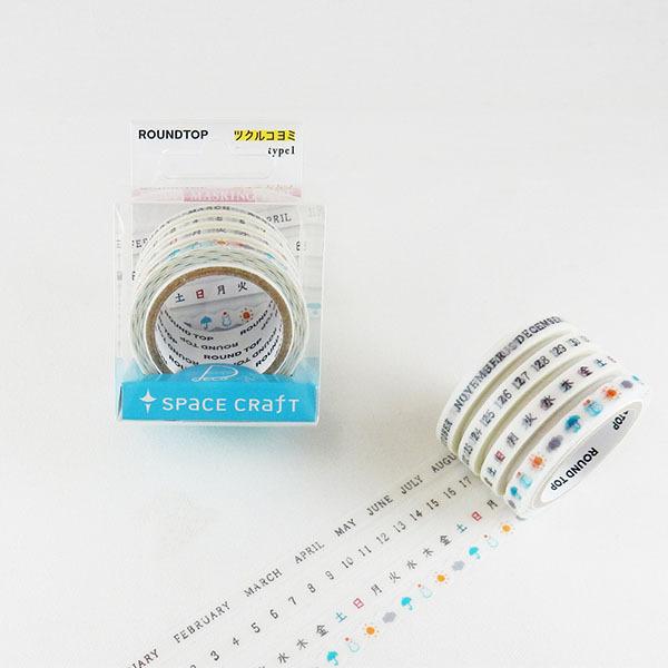 }XLOe[v ROUND TOP ۓVY SPACE CRAFT cNR~ -type1 5mm×7m 4 SC-MK-087