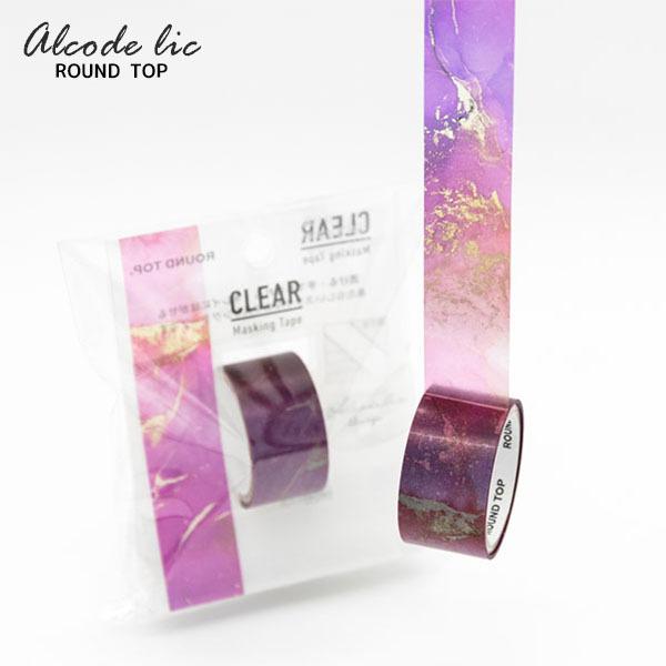 NAe[v ROUND TOP ۓVY Alcodeloc NA}XLOe[v release 20mm×3m AY-CLMK-008