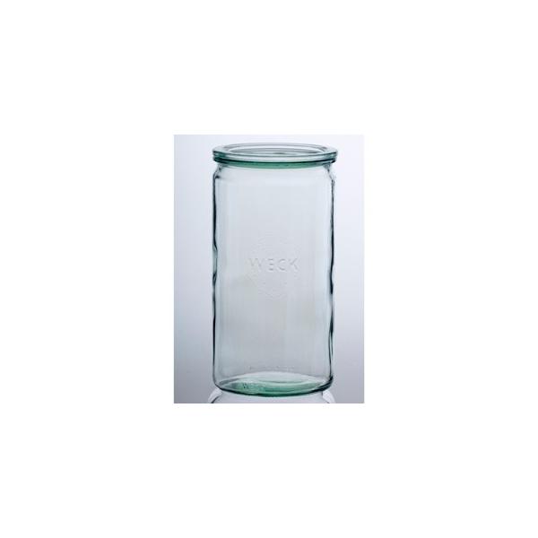 WECKガラス瓶 キャニスター WECK ウェック WECKキャニスター ガラス瓶 ストレート 容量1550ml