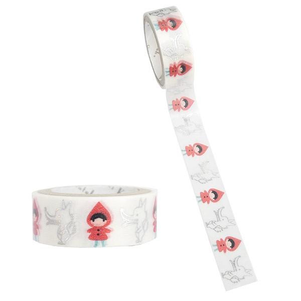 }XLOe[v  V[ VWJgE Shinzi Katoh gyfR[Ve[v ҂ red hood and a wolf 15mm×3m ks-dt-10043