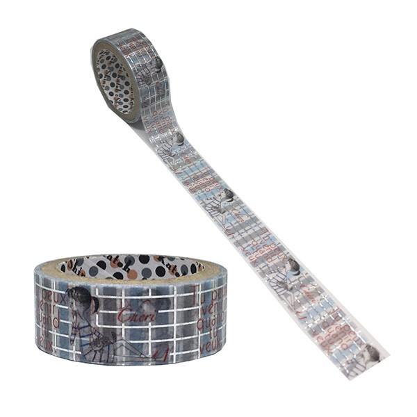 }XLOe[v  V[ VWJgE Shinzi Katoh gyfR[Ve[v ҂ Cheri `FbN 15mm×3m ks-dt-10065