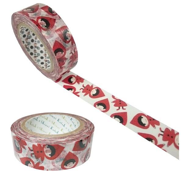 }XLOe[v  V[ VWJgE Shinzi Katoh red hood Ԃ W 15mm×10m ks-mt-10289