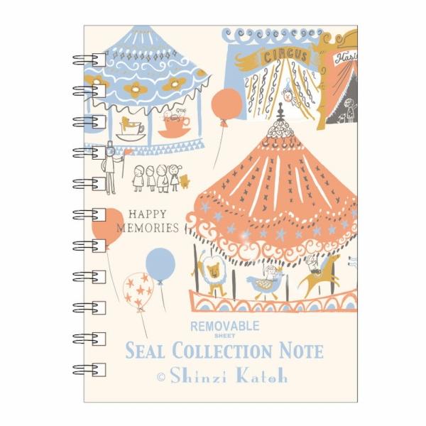 シール帳 ノート シール堂 シンジカトウ Shinzi Katoh A6サイズ シール帳 ノート シール堂 シンジカトウ Shinzi Katoh A6サイズ