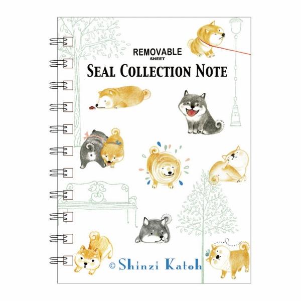 シール帳 ノート シール堂 シンジカトウ Shinzi Katoh A6サイズ 40