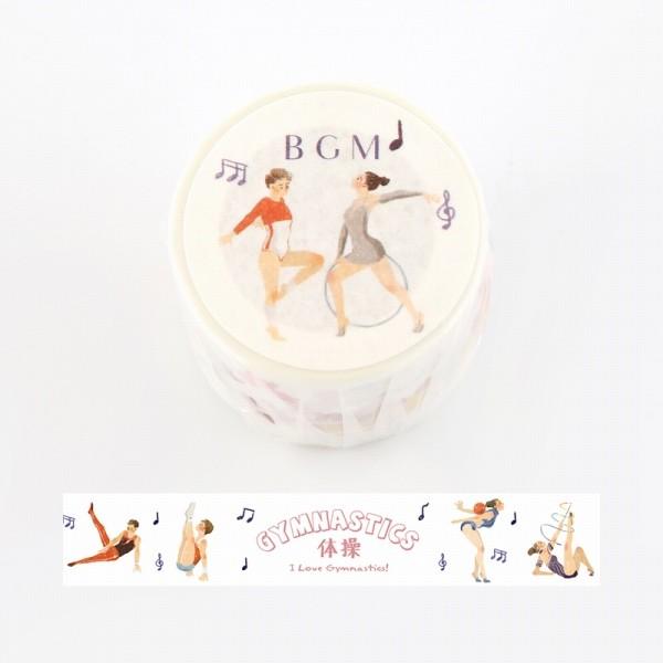 BGM マスキングテープ ビージーエム スポーツ 体操 BM-SPSU001(30mm×7m