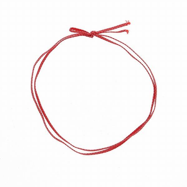 2色のミックスから生まれる風合いで「和」と「上品」さを表現したおしゃれな和風の平ゴムです。片花結びタイプ。●入数:50本全長：74cm／折径：15cm