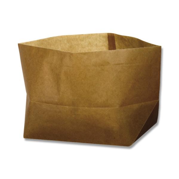 シモジマ ワックスペーパーバッグ 紙袋 HEIKO ロー引き袋 亀底 W-5 20