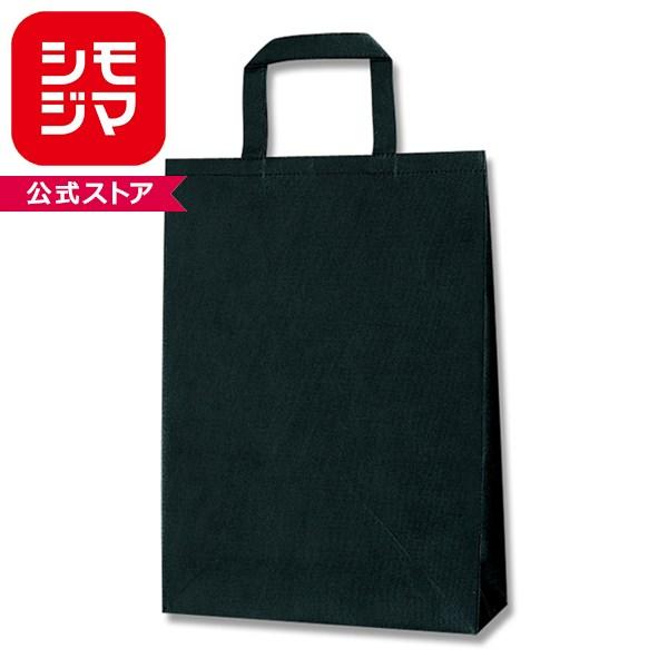 シモジマ 不織布バッグ Fバッグ M クロ 不織布袋 : シモジマラッピング