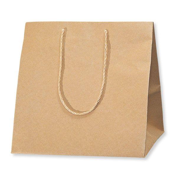 シモジマ 手提げ紙袋 アレンジバッグ 未晒クラフト紙 M 10枚入 シモジマラッピング倶楽部 通販 Paypayモール