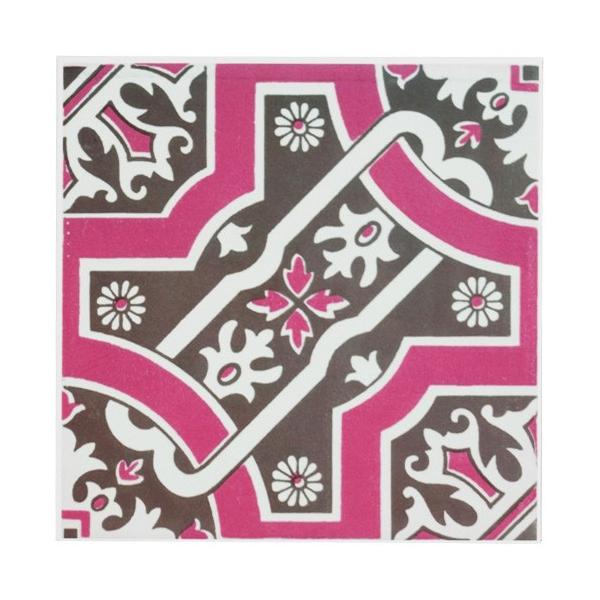 �^�C���X�e�b�J�[ �j�g���Y decolfa �f�R���t�@ TILE STICKER  150×150mm �s���N 4��  M4000