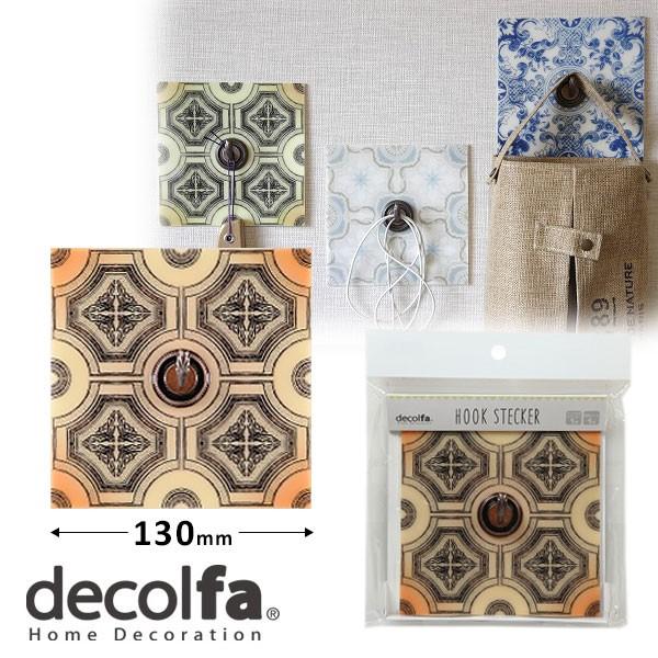 �t�b�N�t�� �V�[�� �V�[���t�b�N �j�g���Y decolfa �f�R���t�@ �t�b�N�X�e�b�J�[ �u���E�� H130×W130mm M4104