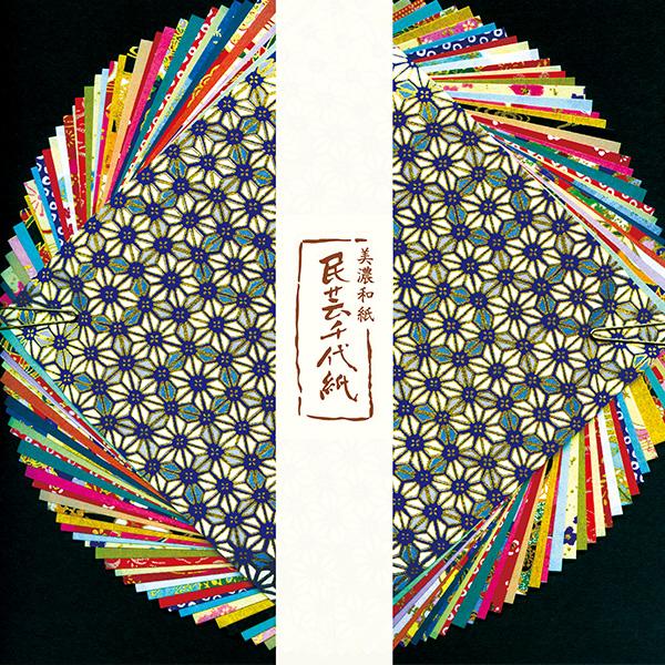 1つのパッケージで千代紙とシンプルな和紙を楽しめます。千代紙も和紙もそれぞれ楽しみたい方におすすめです。※千代紙の柄はランダムです。ご指定できかねます。●内容：千代紙（縦150×横150mm）：20枚入美濃和紙（縦150×横150mm）：2...