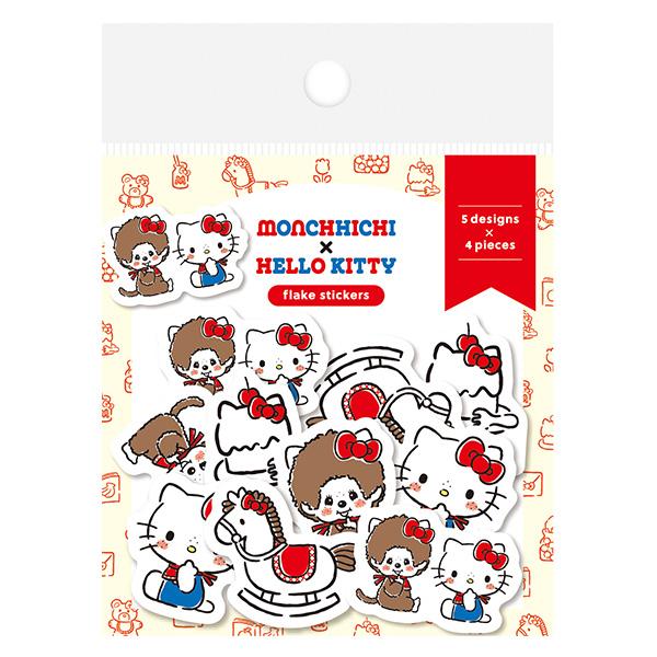 フレークシール 古川紙工 50周年 アニバーサリー monchhichi