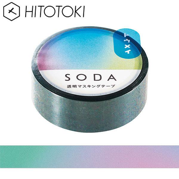 NAe[v  PET LOW KINGJIM \[_ SODA }XLOe[v I[ CMT15-006 15mm×5m HITOTOKI