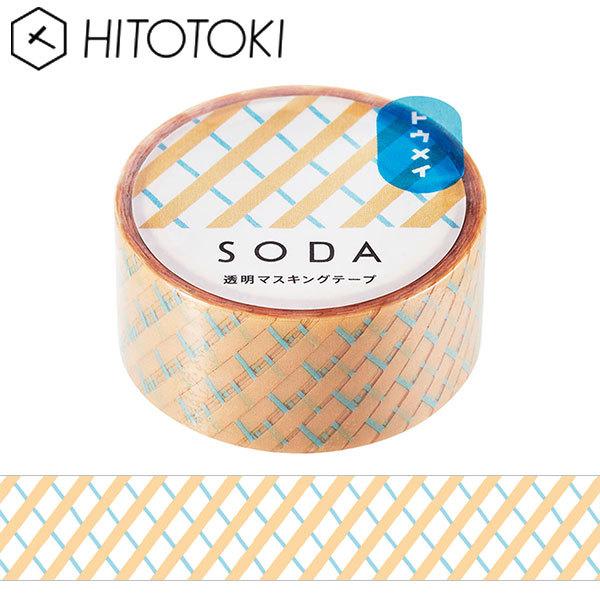 NAe[v  PET LOW KINGJIM \[_ SODA }XLOe[v Mtg CMT20-001 20mm×5m HITOTOKI