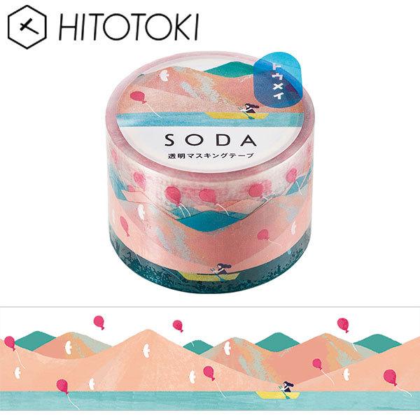 NAe[v  PET LOW KINGJIM \[_ SODA }XLOe[v zg CMT30-006 30mm×5m HITOTOKI