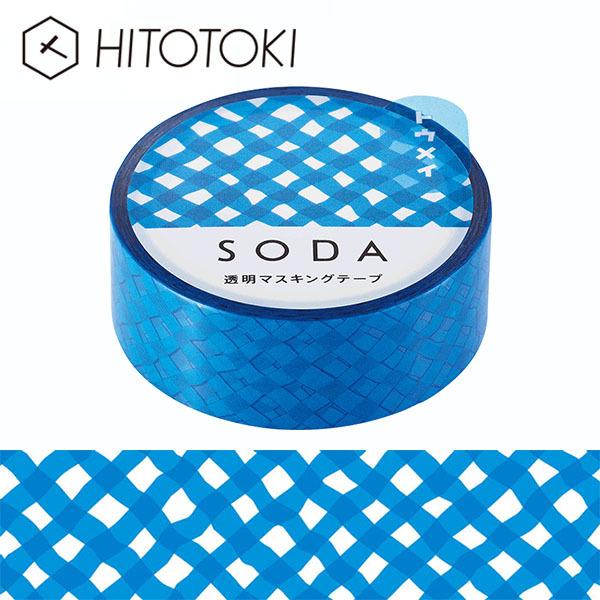 NAe[v  PET LOW KINGJIM \[_ SODA }XLOe[v NX CMT15-009 15mm×5m HITOTOKI