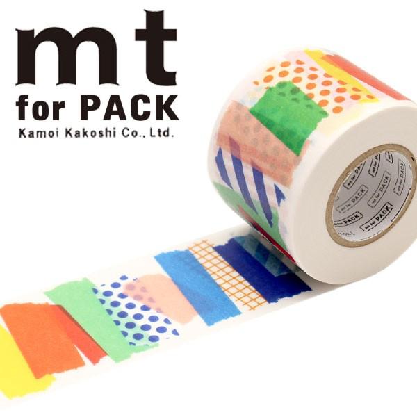 ★Ⓜ︎ 【バラ売り可】 梱包用 強粘着テープ mt PACK 45mm mt 梱包用粘着テープ 幅広 カモ井加工紙 for PACK 45mm×15m