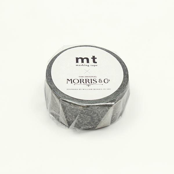 �}�X�L���O�e�[�v mt �J������H�� mt × �E�B���A���E�����X Pure Honeysuckle �� Tullip Black ink(20mm×7m) MTWILL18