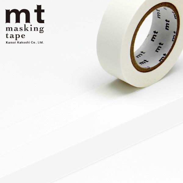 mt（エムティー） マスキングテープ カモ井加工紙 mt1P basic 1巻 無地