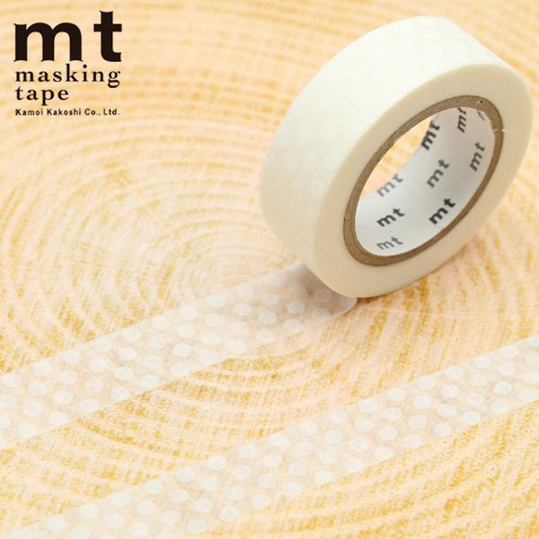 mt マスキングテープ カモ井加工紙 mt1P deco 1巻 ドット mt マスキングテープ カモ井加工紙 mt1P deco 1巻 ドット
