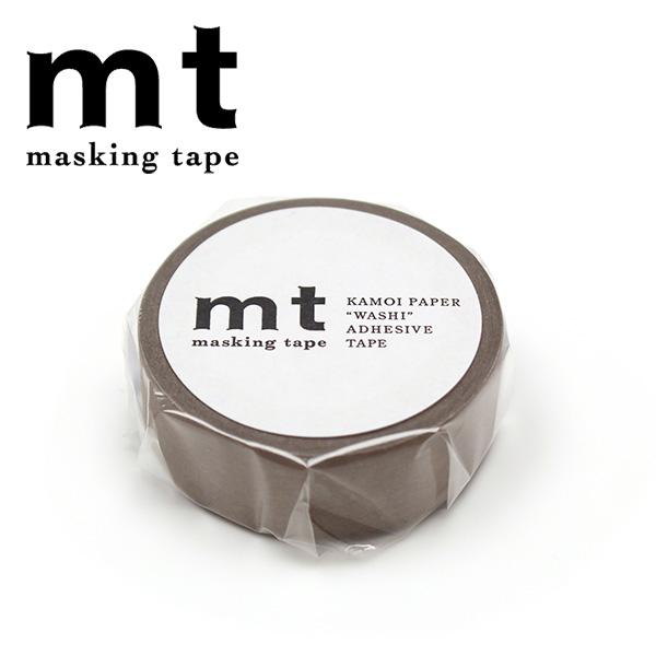 mt（エムティー） マスキングテープ カモ井加工紙 mt1P basic 1巻 無地