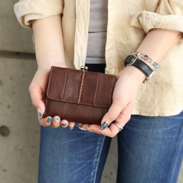 三つ折り財布 レディース がま口 革 ブランド 使いやすい 本革 財布 レディース がま口 ラマーレ 小さめ ミニ財布 コンパクト 新品 Buyee Buyee 日本の通販商品 オークションの代理入札 代理購入