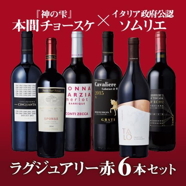 イタリアワイン リッチセット 赤ワイン セット 6本 赤ワインセット