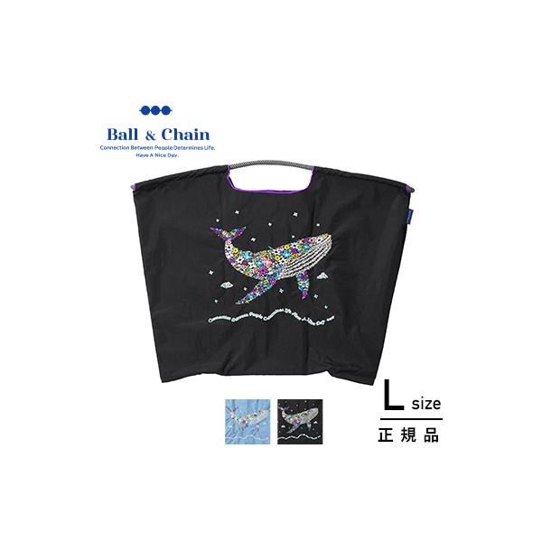 【タグ付　未開封】Ball ＆ Chain( FLOWER WHALE (L) Ball & Chain Tote Bag FLOWER WHALE (L) – unexpected store