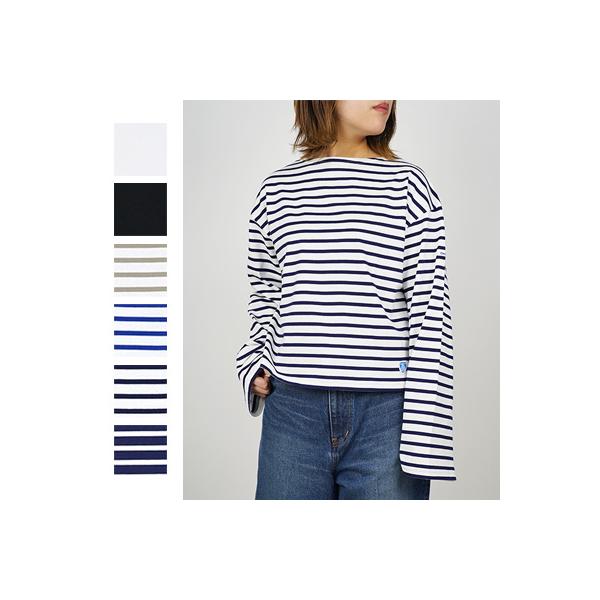 ORCIVAL(オーシバル) 40/2 JERSEY ワイドロングスリーブボートネックプルオーバー　OR-C0211 BFJ ORCIVAL ORCIVAL(オーシバル) 40/2 JERSEY ワイドロングスリーブ