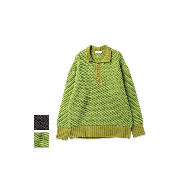 トップス Jieda popcorn skipper knit JieDa>POPCORN SKIPPER KNIT | kuonbyrinq's STORE