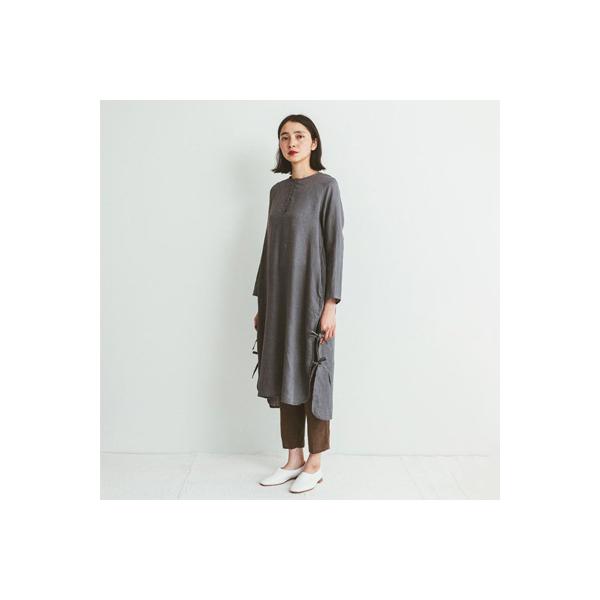 fog linen work（フォグリネンワーク） TUI TUNIC ACIER トゥイ
