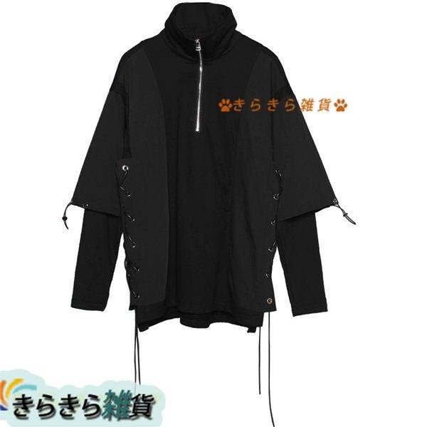 パーカー 立ち襟 ウインドブレーカー メンズ サイバーパンク カッコイイ ゆったり 暗黒系 重ね着 ファッション 春秋 忍者服 ジャンパー Wyrda4f1278 きらきら雑貨 通販 Yahoo ショッピング