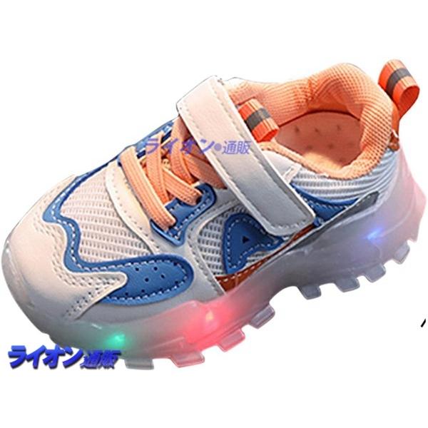 運動靴 子供 シューズ 滑り止め スニーカー 通園 光る キッズ 男の子 女の子 靴 マジックテープ スリッポン 柔らか 可愛い ベビー Dzhxgab109e ライオン通販 通販 Yahoo ショッピング