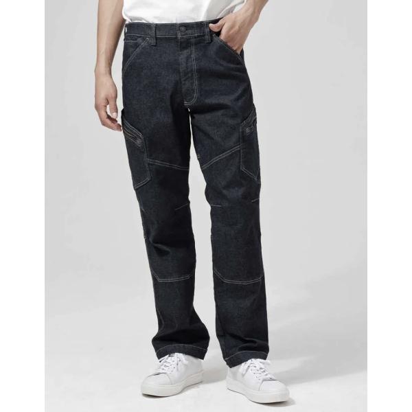 TS DESIGN �J�[�S�p���c �����Y 5114 �f�j�� ��ƃY�{�� �X�g���b�` ��100�� �I�[���V�[�Y�� ���i�� ���[�N�p���c ��ƕ� TS�f�U�C�� ���i�摜2