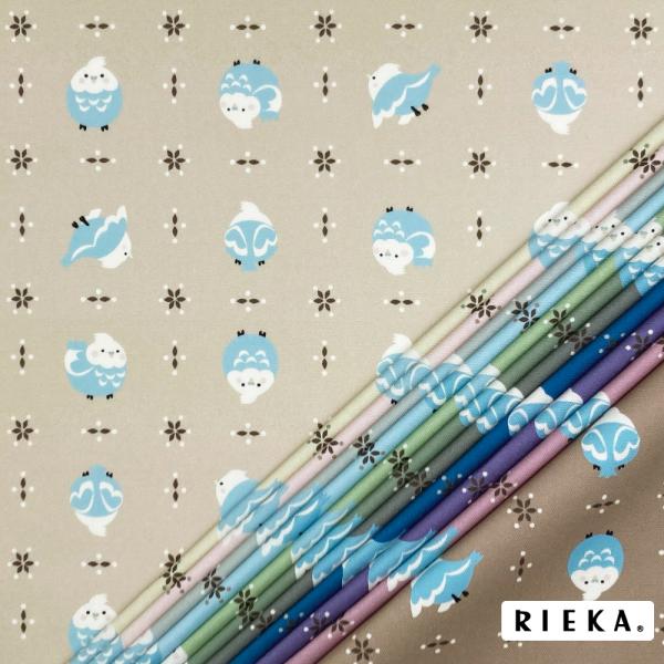 mochiインコ・Blue 国産オックス/ブロード/シーチング/ダブルガーゼ