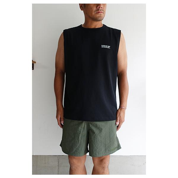 完売品　TURN ME ON 定番ロゴ水陸両用ノースリーブ TEE BLACK wsmarket214_181302756