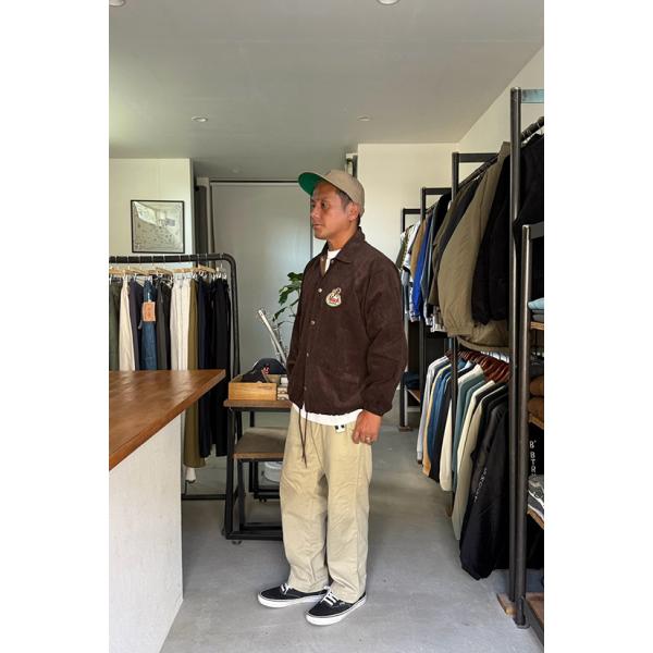 MACK TRUCKS CORDUROY COACHERS JACKET Black マックトラック コーデュロイ コーチジャケット