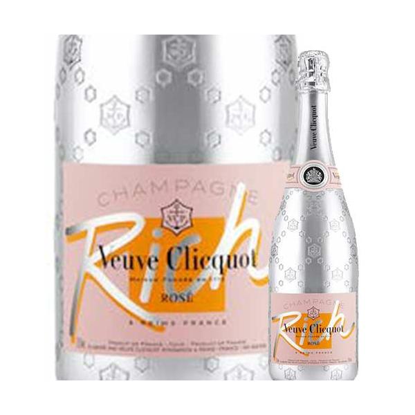 ヴーヴクリコ リッチ ロゼ 正規品 750ml　スパークリングワイン シャンパン ヴーヴ クリコ（ブーブ クリコ） リッチ ロゼの通信販売