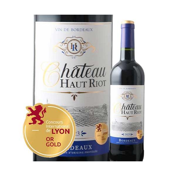 ワイン 赤ワイン シャトー・オー・リオ 2023年 フランス ボルドー赤ワイン フルボディ 750ml 爆買「アウトレット品」