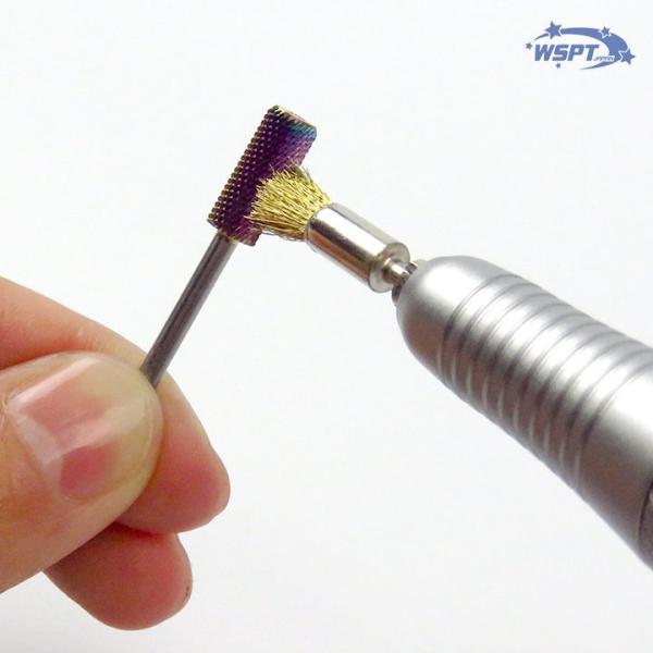 真鍮ブラシ 【ビットタイプ】 工具汚れ落とし、錆落としに！