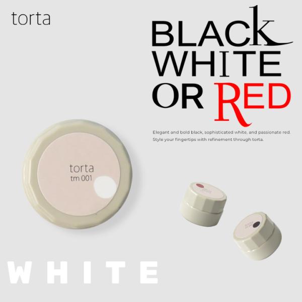 tm001　torta トルタ　パーフェクトカラー ホワイト