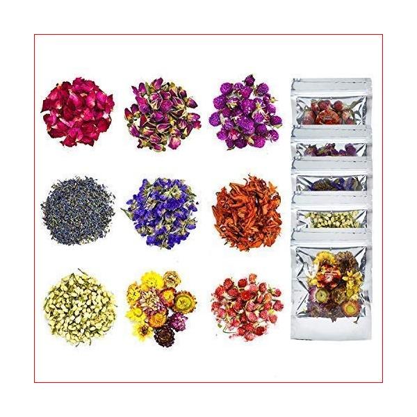 dried flowers for candle making
