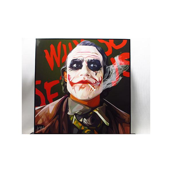 【こーた・新品 No 129】 ポップアートパネル JOKER アーサー 新品 No 129】 ポップアートパネル JOKER アーサー フレック : ポップ