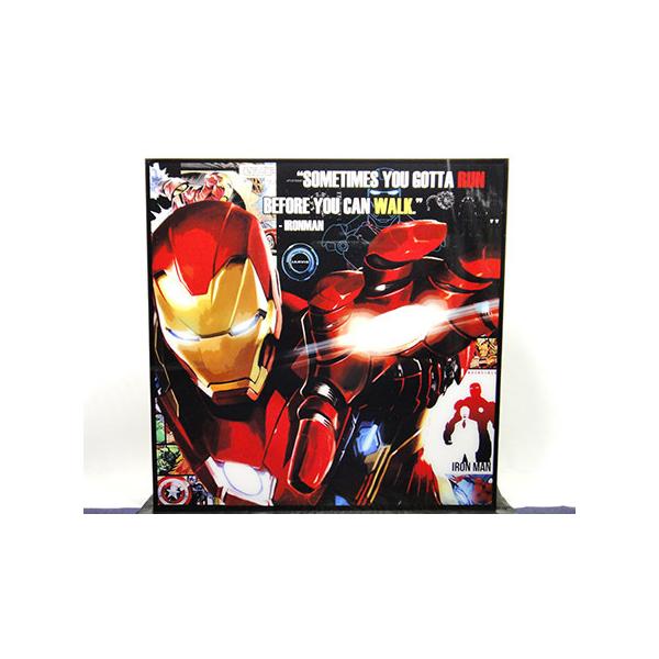 【ねす・新品 No 154】 ポップアートパネル アイアンマン アメコミ 新品 No 154】 ポップアートパネル アイアンマン アベンジャーズ