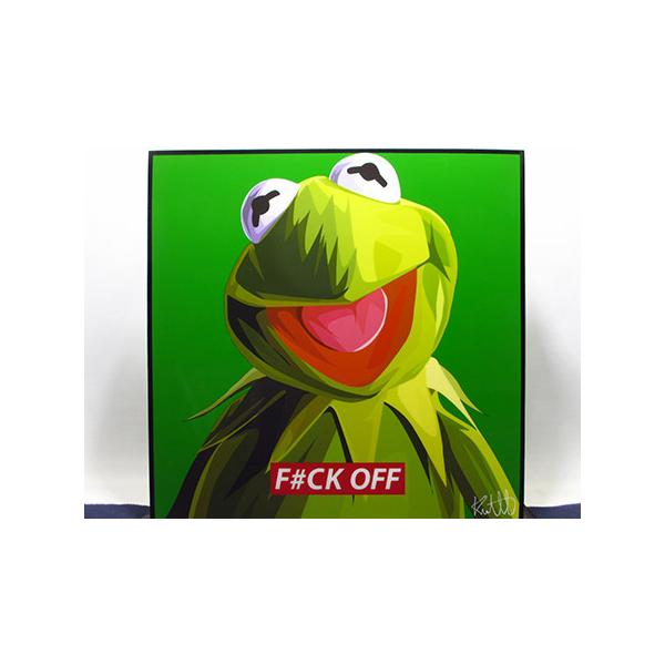 【i・新品 No 162】ポップアートパネル カーミット セサミストリート 新品 No 162】 ポップアートパネル カーミット セサミストリート