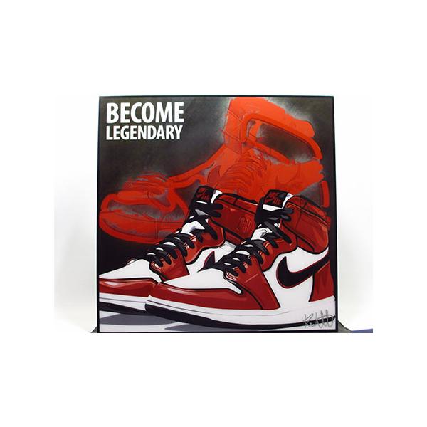 【D・新品 No 191】 ポップアートパネル NIKE エア ジョーダン wyrab52797_kp191