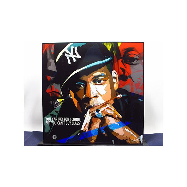 ポップアートパネル８枚 新品 No 256】 ポップアートパネル Jay-Z hiphop : ポップアート