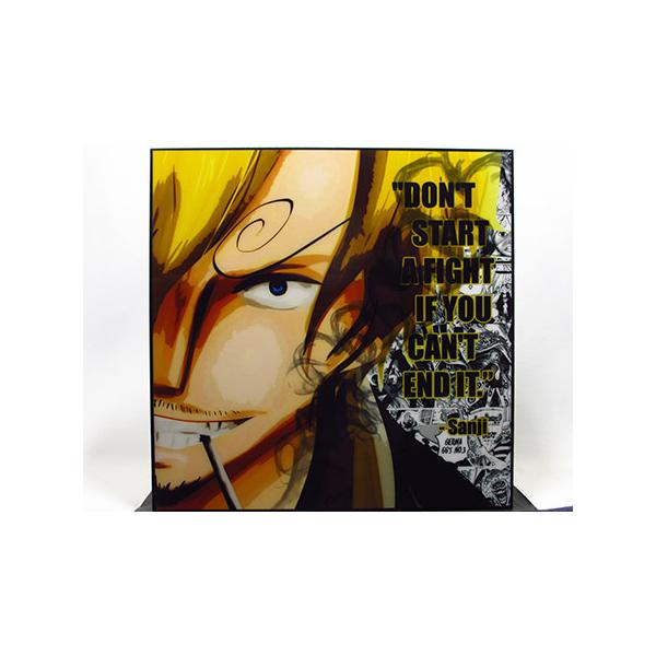 ONE PIECE アートコースター　サンジ ワンピース サンレス usj サンジ アクリルコースター 2025