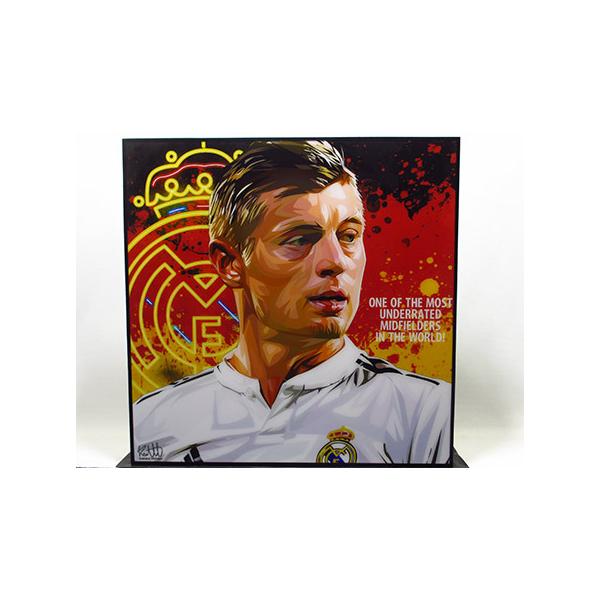 新品 No 349】 ポップアートパネル トニ クロース サッカー